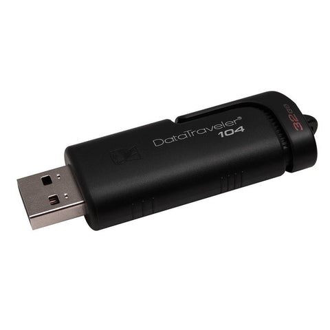 Kingston DT104 USB 2.0 DataTraveler 32GB Clé USB Mémoire Flash