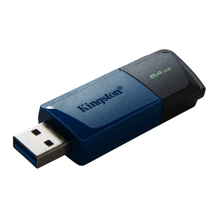 Kingston DataTraveler Exodia M Clé USB 64 GO USB 3.2 Gén 1 (Noir + Bleu) - Simple Boutique