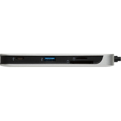 Kingston Nucleum C-HUBC1-SR-EN Concentrateur USB Type-C 7 en 1, USB-C, USB-A 3.0, HDMI 4K, SD, Micro SD, Argent