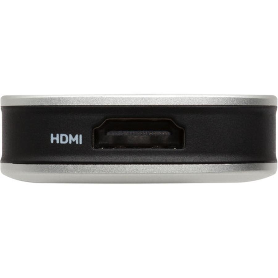 Kingston Nucleum C-HUBC1-SR-EN Concentrateur USB Type-C 7 en 1, USB-C, USB-A 3.0, HDMI 4K, SD, Micro SD, Argent - Simple Boutique