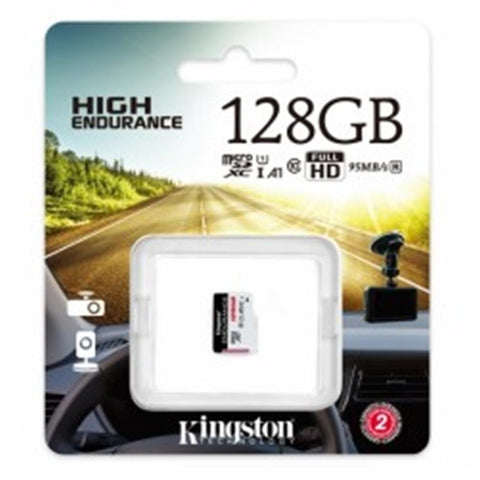 Kingston Technology 131817 128GB MicroSDXC Endurance 95R/45W C10 A1 UHS-1