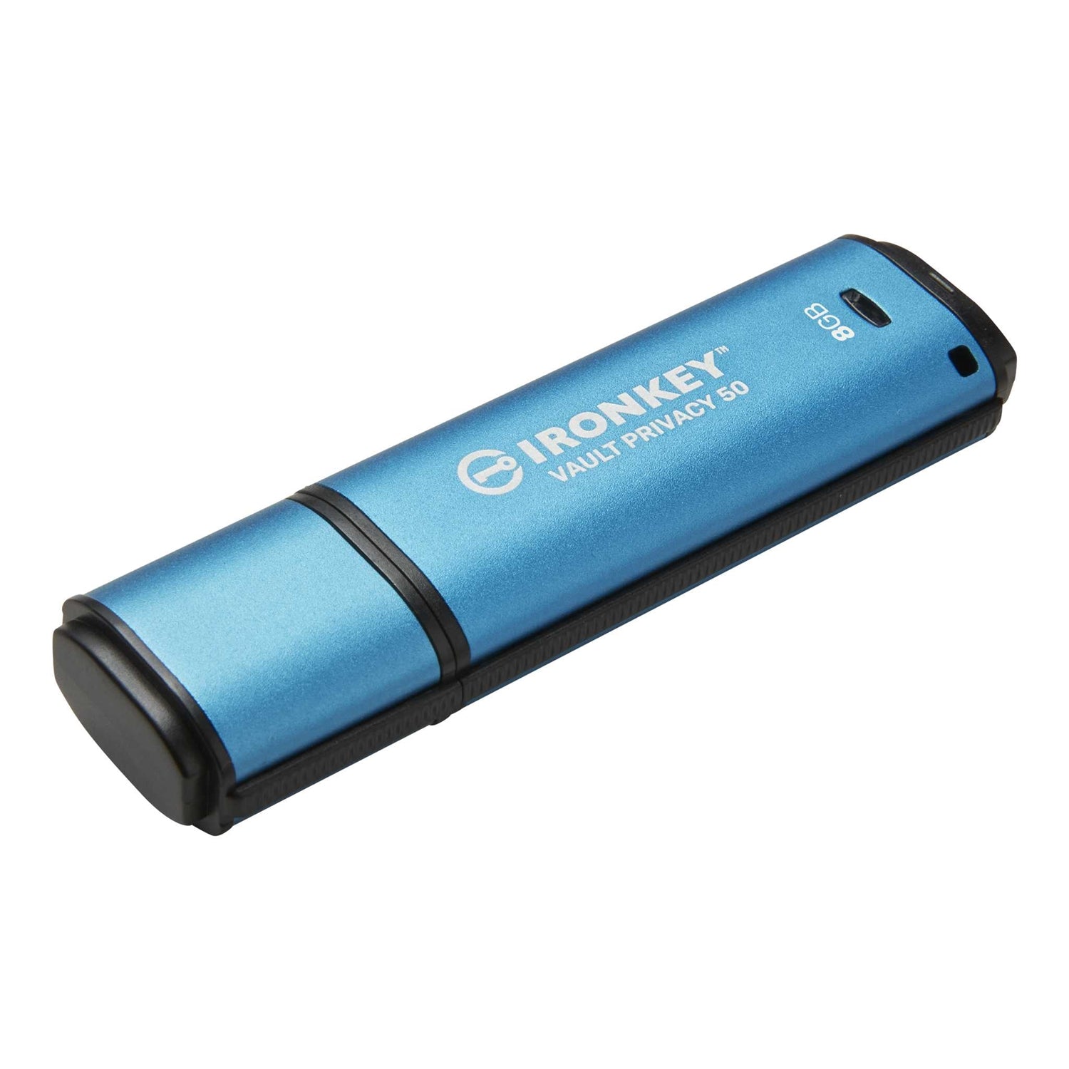 Kingston Technology - Clé USB Crypté IronKey Vault Privacy 50, USB 3.2 GEN 1, Capacité de 8GB - Simple Boutique