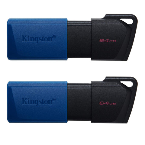 Kingston Technology - Clé USB DataTraveler Exodia M, USB 3.2 GEN 1, Capacité de 64GB, Paquet de 2