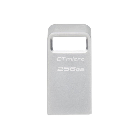 Kingston Technology - Clé USB Micro DataTraveler, USB 3.2 Gen 1, Capacité de 256GB, Boitier en Métal