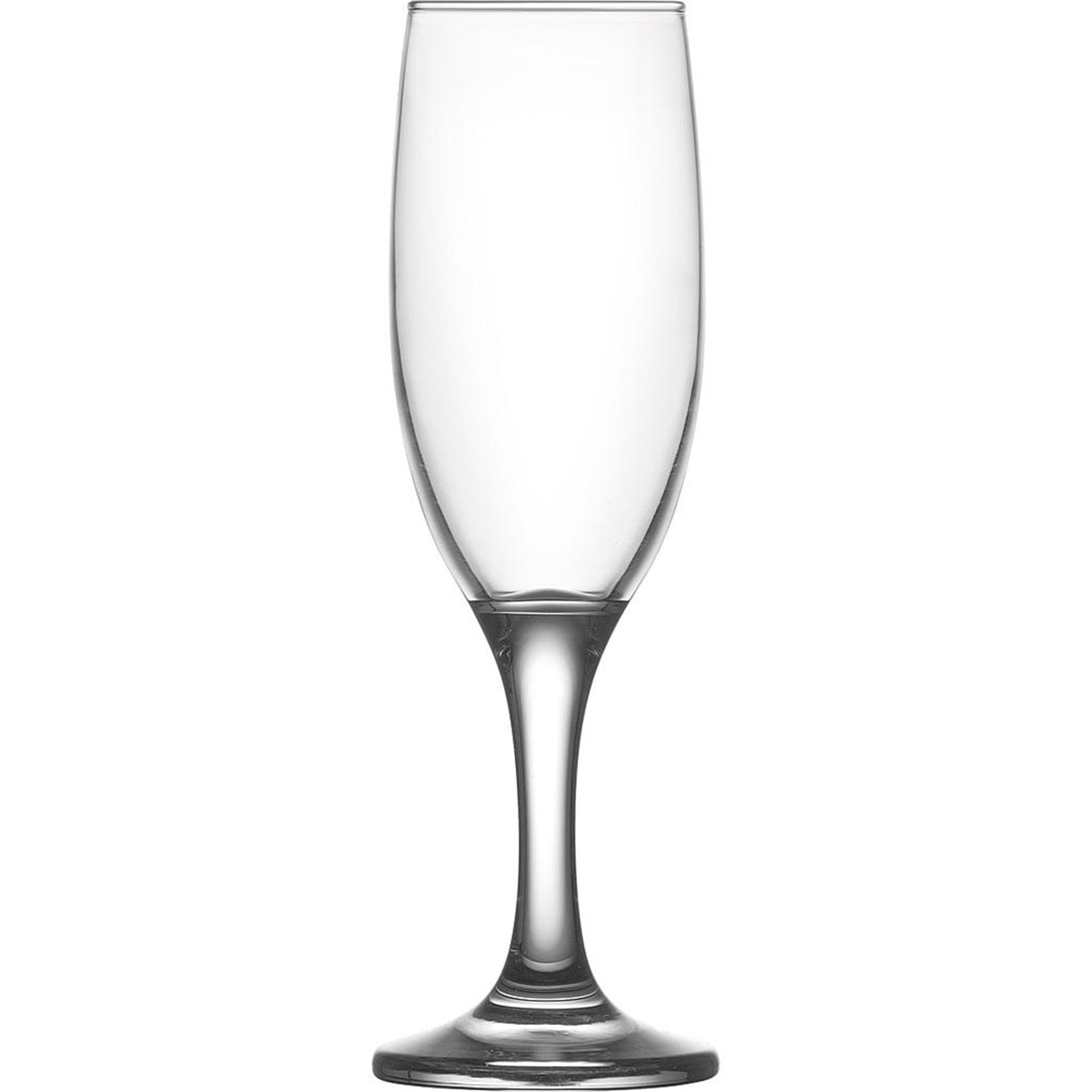 LAV - Ensemble de 6 Flûtes à Champagne Empire, Capacité de 7.5oz, Vont au Lave-Vaisselle - Simple Boutique