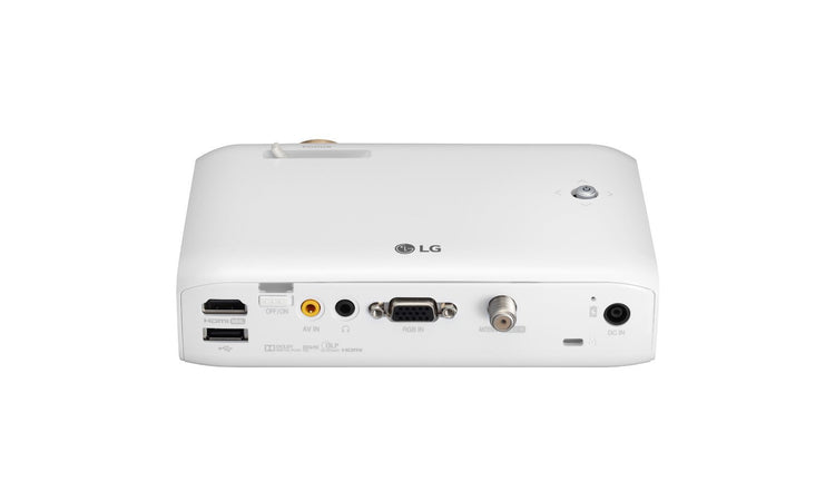 LG MINIBEAM PH550 PROJECTEUR DLP COMPATIBLE 3D - 16: 9 - 1280 X 720 - AVANT - 720P - 30000 HEURES EN MODE NORMALHD - 100000: 1 - 550 LUMENS - HDMI - USB - GARANTIE DE 3 ANS - Simple Boutique