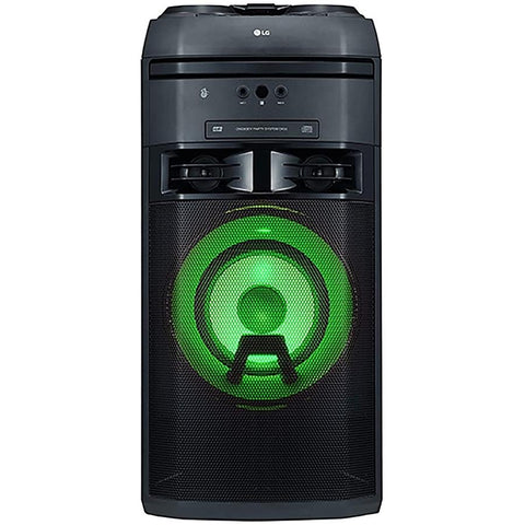 LG XBOOM OK55 - Système de Divetissement Bluetooth Tout-en-Un, Haut-Parleur de 500W avec Karaoké et Effet DJ, Noir (REMIS À NEUF)