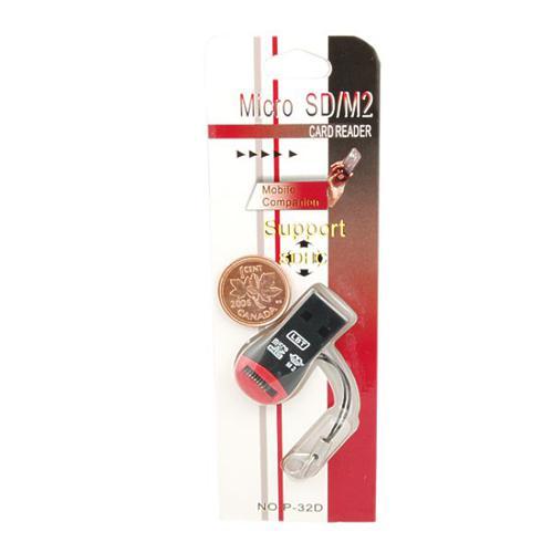 Lecteur de cartes Micro-SD et plus sur dongle USB 2.0 - Simple Boutique