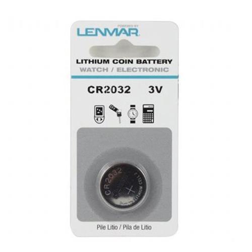 Lenmar WCCR2032 Batterie Lithium de type CR2032, 3 Volt