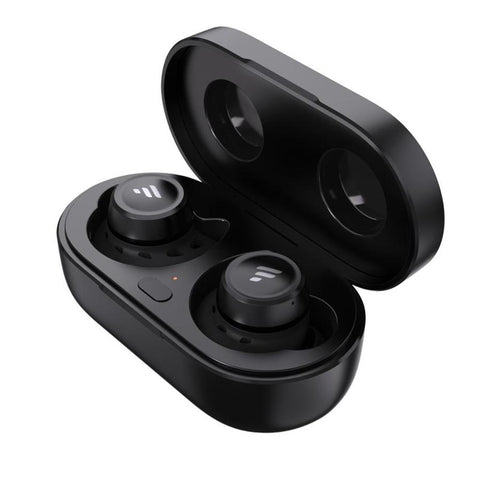 LetsFit - Écouteurs Intra-Auriculaires Sans-Fil, Bluetooth 5.0 avec Boitier de Recharge, Noir