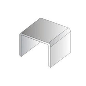 Linkit Security Couvert de Joint pour Cache-câbles #1 Blanc 15x10mm - Simple Boutique