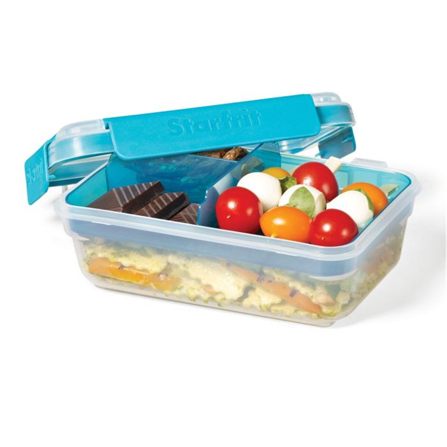 LocknLock - Ensemble de 2 Contenants Bento EasyLunch, Capacité de 946mL, Bleu - Simple Boutique