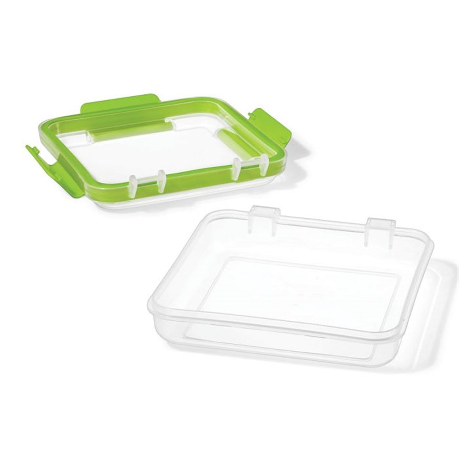 LocknLock - Ensemble de 2 Contenants à Sandwich en Plastique EasyLunch, Capacité de 473mL, Vert - Simple Boutique