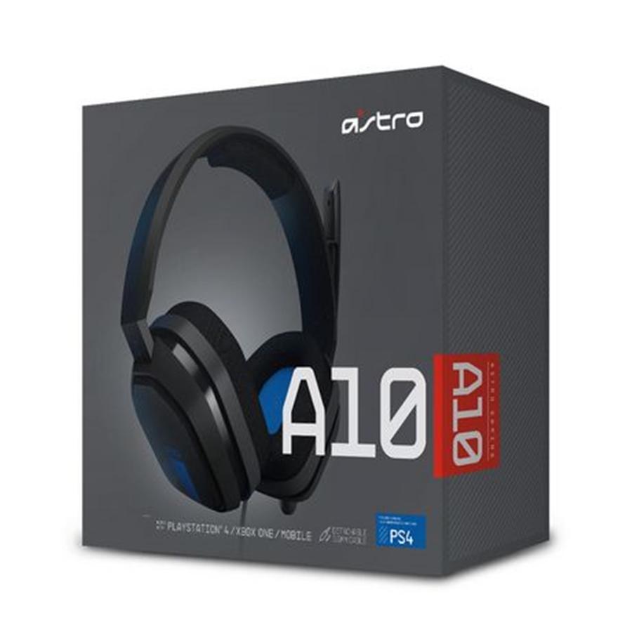 Logitech ASTRO A10 Casque de Gaming Bleu/Noir playstation 4 (Remis a Neuf) - Simple Boutique