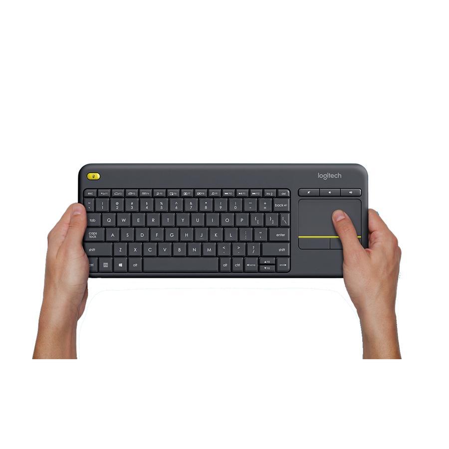 Logitech K400 Clavier Sans Fil Avec Pavé Tactile Francais, Pour Ordinateur ou Télévision Intelligente - Simple Boutique