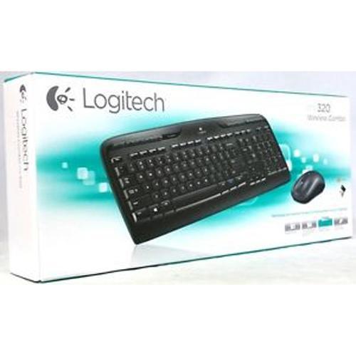 Logitech mk320 Ensemble Clavier et souris Sans fil Français QC - Simple Boutique