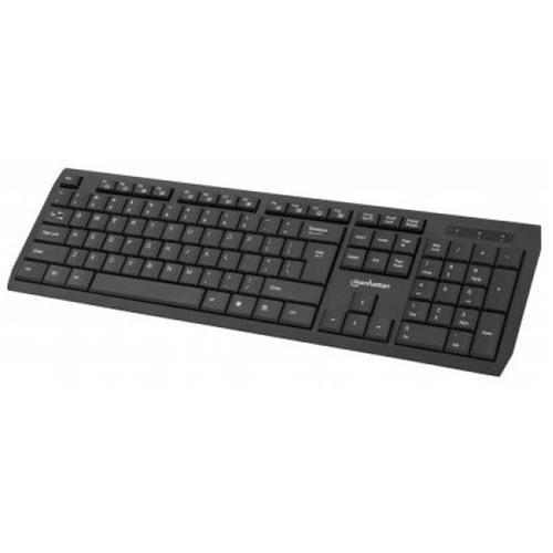 Manhattan Clavier Multimédia Avec Fil USB Anglais - Simple Boutique