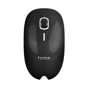 Marvo Office - Souris Optique Sans-Fil avec 3 Boutons, DPI: 1000/1200/1600, Noir - Simple Boutique