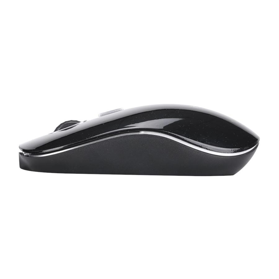 Marvo Office - Souris Optique Sans-Fil avec 3 Boutons, DPI: 1000/1200/1600, Noir - Simple Boutique
