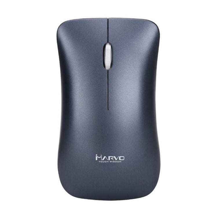 Marvo Office - Souris Optique Sans-Fil avec 3 Boutons et Batterie Intégré, DPI: 1000/1200/1600, Noir - Simple Boutique