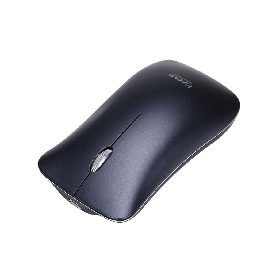 Marvo Office - Souris Optique Sans-Fil avec 3 Boutons et Batterie Intégré, DPI: 1000/1200/1600, Noir - Simple Boutique