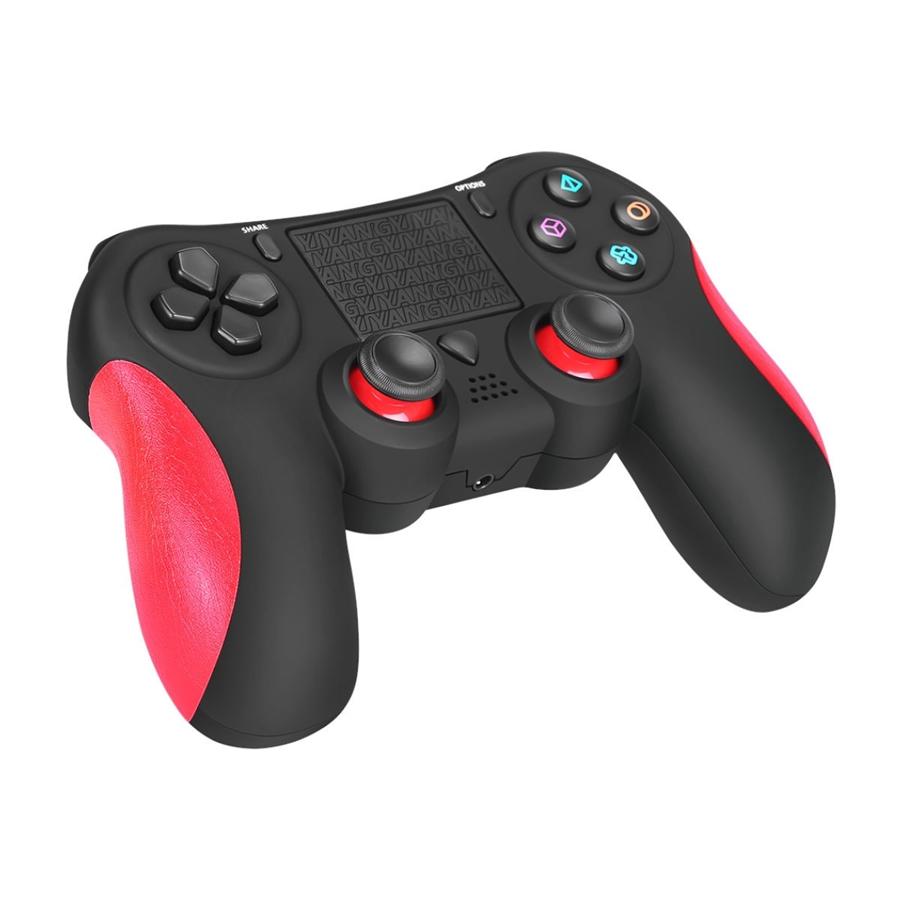 Marvo Pro - Manette de Jeu Sans-Fil avec Double Vibration, Capteur 6 Axes et Prise 3.5mm Pour Casque d'écoute, Noir - Simple Boutique
