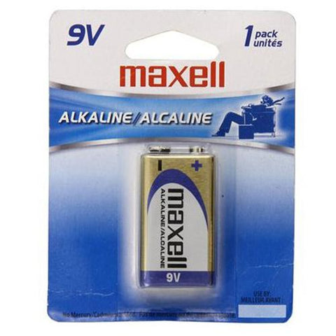 Maxell - Batterie Alcaline 9v, Paquet de 1