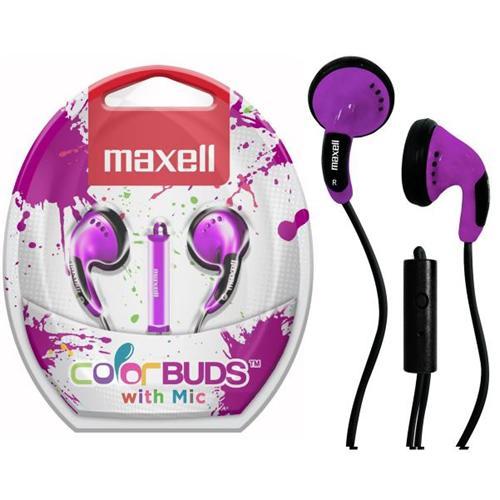 Maxell Colorbuds Écouteurs Boutons Avec Microphone Couleurs au Choix - Simple Boutique
