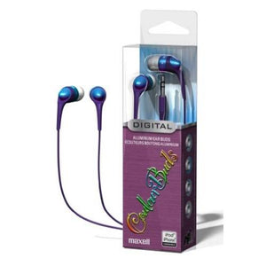 Maxell Digital écouteurs boutons couleur au choix - Simple Boutique