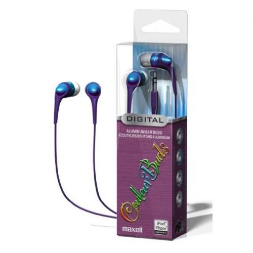 Maxell Digital écouteurs boutons couleur au choix - Simple Boutique
