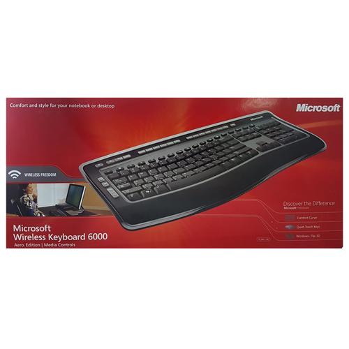 Microsoft Clavier Sans Fil 6000 Anglais - Simple Boutique