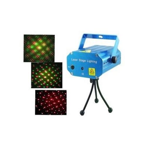 Mini éclairage laser avec alimentation 4 motifs 2 Couleurs - Simple Boutique