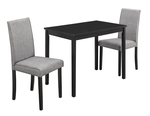 Monarch Specialties I 1016 Ensemble De Table À Manger, Ensemble 3pcs, Petit, 39