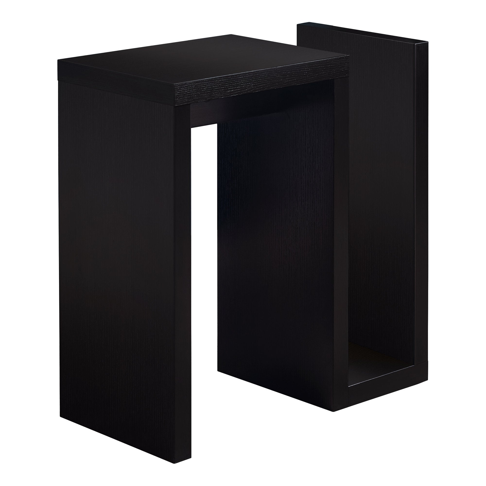 Monarch Specialties I 2089 Table D'appoint, Côté, Bout, Étroit, Petit, Salon, Chambre À Coucher, Stratifié, Brun, Contemporain, Moderne - Simple Boutique