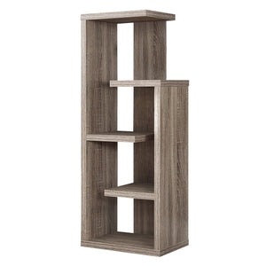 Monarch Specialties I 2467 Étagère À Livres, Étagère, Étagère, 4 Niveaux, 48"h, Bureau, Chambre À Coucher, Stratifié, Brun, Contemporain, Moderne - Simple Boutique