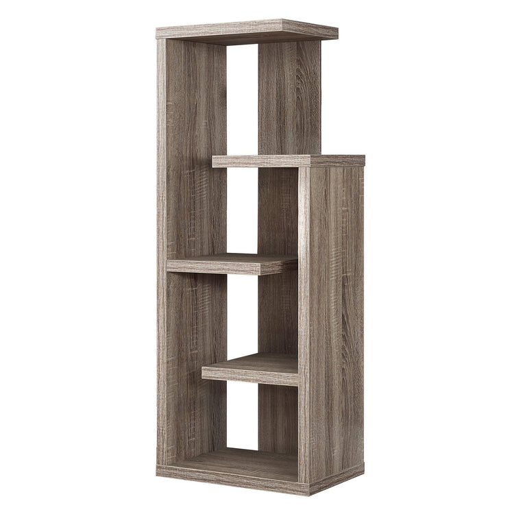 Monarch Specialties I 2467 Étagère À Livres, Étagère, Étagère, 4 Niveaux, 48"h, Bureau, Chambre À Coucher, Stratifié, Brun, Contemporain, Moderne - Simple Boutique