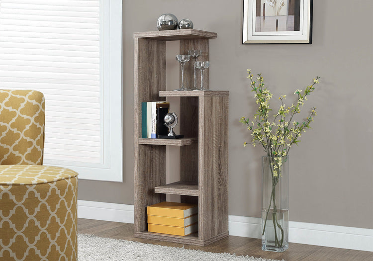 Monarch Specialties I 2467 Étagère À Livres, Étagère, Étagère, 4 Niveaux, 48"h, Bureau, Chambre À Coucher, Stratifié, Brun, Contemporain, Moderne - Simple Boutique