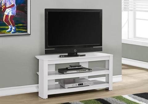 Support TV pour salon, meuble TV jusqu'à 43 pouces, rangement TV, avec  porte de grange