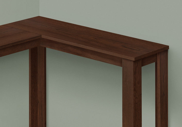 Monarch Specialties I 3661 Table D'appoint, Console, Entrée, Étroit, Coin, Salon, Chambre À Coucher, Stratifié, Brun, Contemporain, Moderne - Simple Boutique