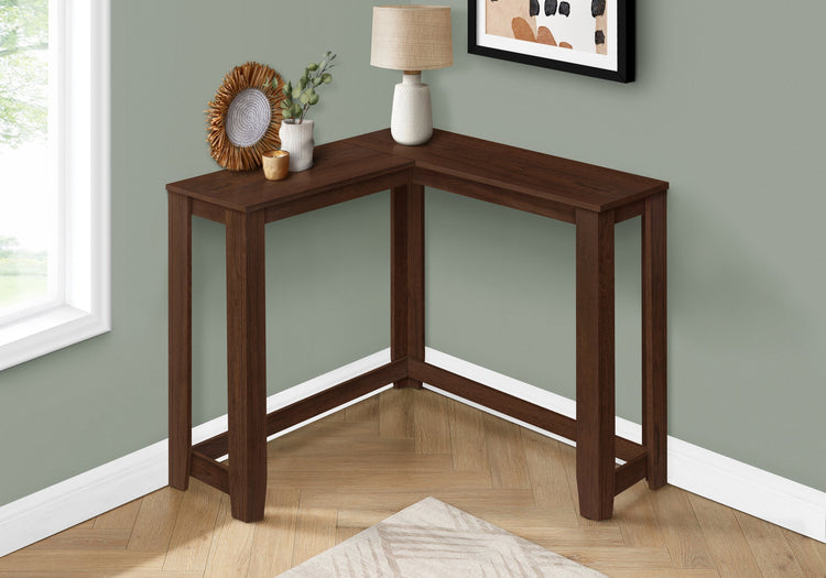 Monarch Specialties I 3661 Table D'appoint, Console, Entrée, Étroit, Coin, Salon, Chambre À Coucher, Stratifié, Brun, Contemporain, Moderne - Simple Boutique