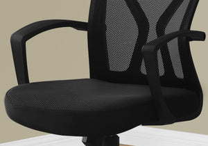 Monarch Specialties I 7339 Chaise De Bureau, Hauteur Ajustable, Pivotant, Ergonomique, Appuis-bras, Bureau, Travail, Métal, En Tissu, Brun, Contemporain, Moderne - Simple Boutique
