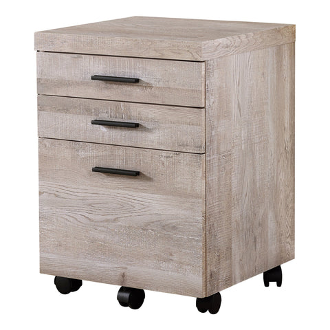 Monarch Specialties I 7402 Classeur, Mobile Roulant, Tiroirs De Rangement, Support D'imprimante, Bureau, Travail, Stratifié, Beige, Contemporain, Moderne
