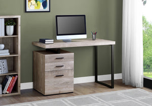 Monarch Specialties I 7410 Bureau, Bureau À Domicile, Ordinateur Portable, Configuration Gauche, Droite, Tiroirs De Rangement, 48"l, Travail, Métal, Stratifié, Beige, Noir, Contemporain, Moderne - Simple Boutique