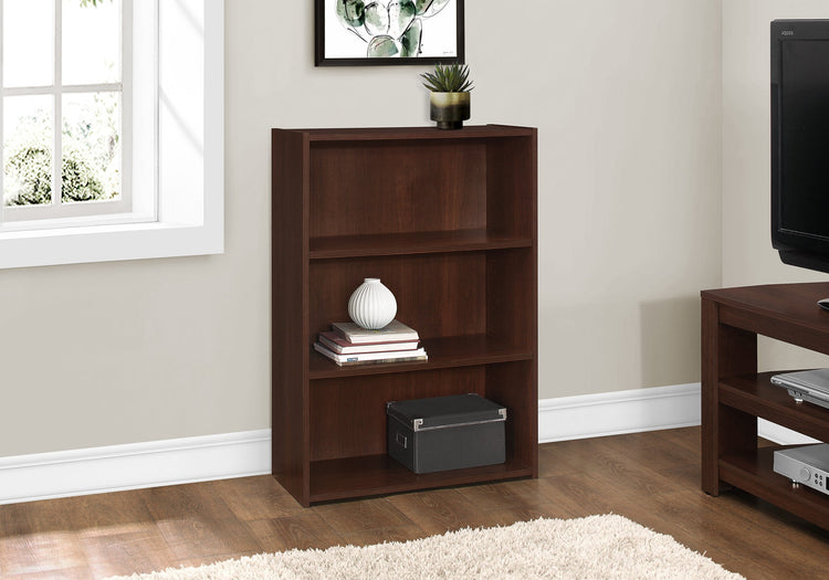Monarch Specialties I 7475 Étagère À Livres, Étagère, 4 Niveaux, 36"h, Bureau, Chambre À Coucher, Stratifié, Brun, Transitionnel - Simple Boutique