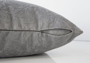 Monarch Specialties I 9256 Oreillers, 18 X 18 Carré, Encart Inclus, Jeté Décoratif, Accent, Sofa, Canapé, Chambre À Coucher, Polyester, Hypoallergénique, Gris, Moderne - Simple Boutique
