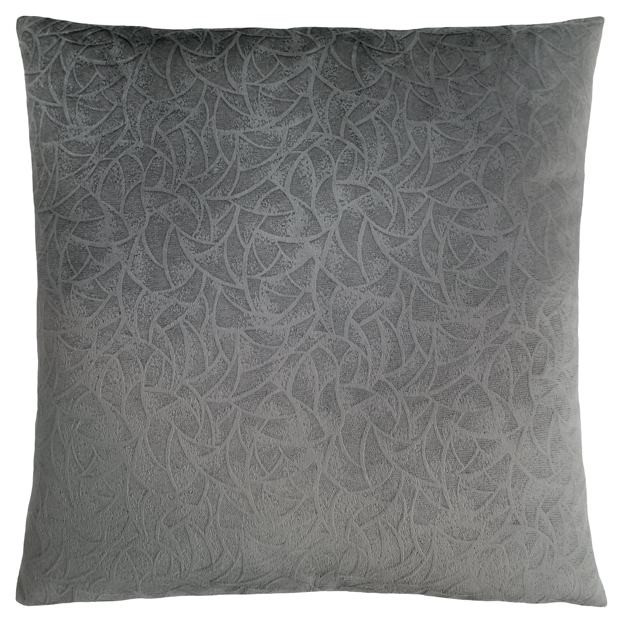 Monarch Specialties I 9258 Oreillers, 18 X 18 Carré, Encart Inclus, Jeté Décoratif, Accent, Sofa, Canapé, Chambre À Coucher, Polyester, Hypoallergénique, Gris, Moderne - Simple Boutique