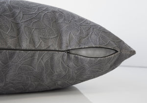 Monarch Specialties I 9258 Oreillers, 18 X 18 Carré, Encart Inclus, Jeté Décoratif, Accent, Sofa, Canapé, Chambre À Coucher, Polyester, Hypoallergénique, Gris, Moderne - Simple Boutique