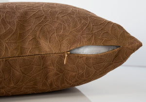 Monarch Specialties I 9268 Oreillers, 18 X 18 Carré, Encart Inclus, Jeté Décoratif, Accent, Sofa, Canapé, Chambre À Coucher, Polyester, Hypoallergénique, Brun, Moderne - Simple Boutique