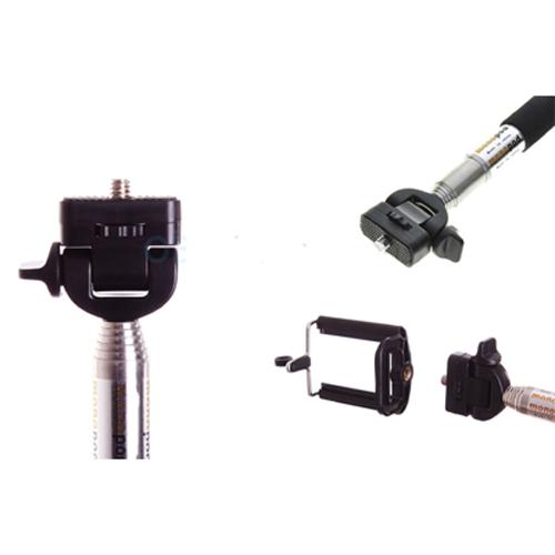 Monopod "Selfie" Extensible Camera + Cell Noir avec déclancheur - Simple Boutique