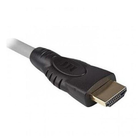 Monster Câble HDMI haute vitesse de 6 pi avec Ethernet, Connecteur Plaqué Or, Noir